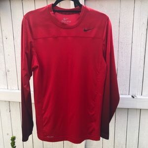 Men’s Nike Dri-fit Long Sleeve Athletic Shirt